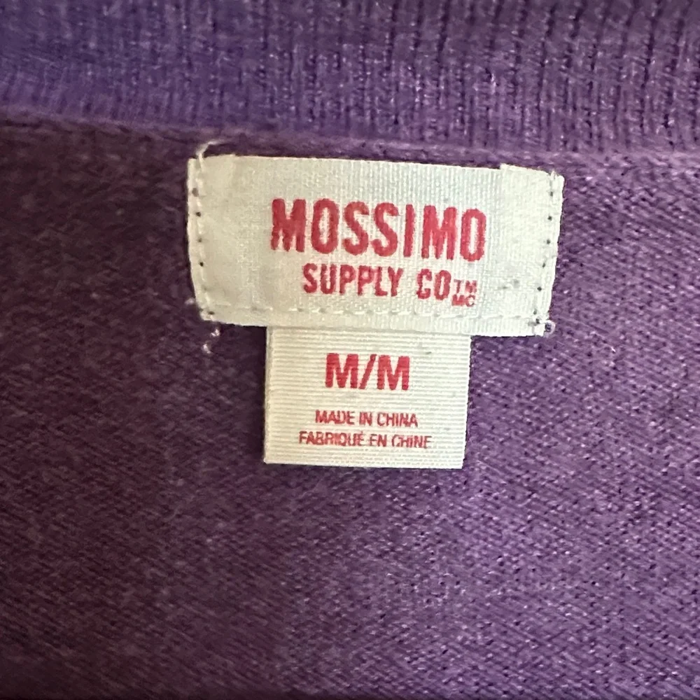 Mossimo Supply Co. Purple Long Cardigan Sweater - Picture 2 of 4
